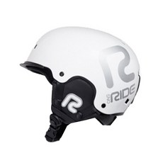 SNORIDE 滑雪安全帽, 有光澤的白色