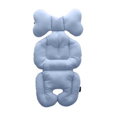 Bily 車內用襯墊, 藍色, 1入