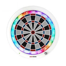 GRANBOARD Grantat 3s 電子飛鏢靶, 白色