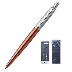 PARKER Jotter GT 圓珠筆0.9~1.0mm+圓珠筆筆芯禮盒組, Chelsea Orange, 1組