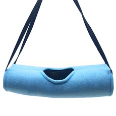 더플로우컴퍼니 햄스터 고슴도치 애완동물 은신처 장난감 터널 8 x 30 cm, 블루, 1개