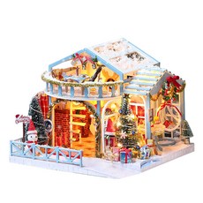 KkomiDEAL DIY 微型屋 2020-32 雪夜聖誕節 + 製作工具, 混合色