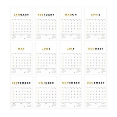Spring Day Project 2021 台歷套組, 02. 僅限台歷紙, 1個