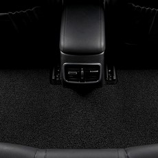 HL만도 와이드 볼륨쿠션 코일매트 확장형 1+2열, 르노 XM3 2020.3~, 블랙