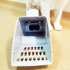 寵物用清潔專用鏟, 灰色的