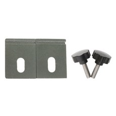 Don Quixote 一組底座固定夾, 銀