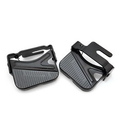 JS Commerce 自行車輔助折疊方形踏板, 單一顏色, 2個