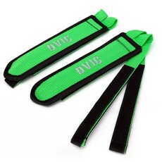 디바이크 디빅 페달 스트랩 2p, 그린, 1세트