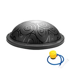 Bosu Ball Dome Ball 普拉提瑜伽半半體操球 HG-2 + 氣泵 + 塞子套組, 單色