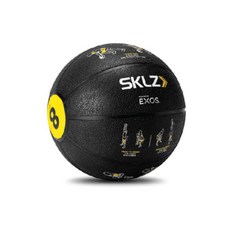 스킬즈 트레이닝용품 트레이너 메디신 볼 운동법 프린트 볼, 블랙, 3.6kg, 1개
