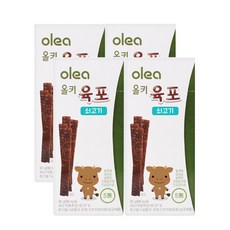 올레아 올키 육포, 4개, 쇠고기