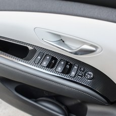 bym 途勝NX4內飾碳貼3D車窗開關, 單一顏色, 1個