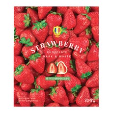 COLOMBIN 草莓裹黑白巧克力禮盒組, 264g, 1盒