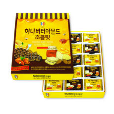 COLOMBIN 蜂蜜奶油杏仁巧克力鬆餅 L號, 255g, 1盒