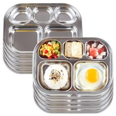 아이조움 스텐 베이직 식판 10p