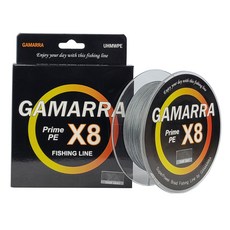 GAMARRA JOF 8 Prime PE X8 編織 300m, 深灰色