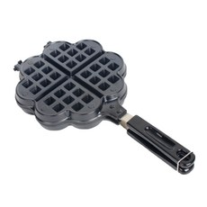 King SEOJIN 4孔心型鬆餅機, 370mm（長）、185mm（盤徑）, 1個