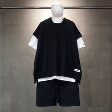 Overholic男款箱型寬鬆Gyro背心