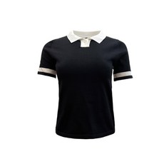 여성용 반팔 카라티