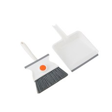 JH Company 多頭雙頭掃帚套組 白色, 1套