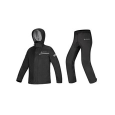 VARUN 摩托車雨衣兩件式套裝, 黑色