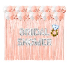 브로키 브라이덜샤워 세트, 로즈골드, 1개