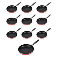 유진 베이직 원형 프라이팬, 10개, 28cm