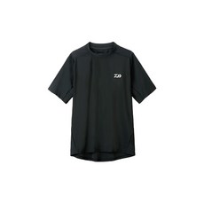DAIWA 釣魚T恤 DE-6107 9973, 黑色的