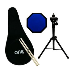 ONE 練習鼓墊套裝充實型 02-B, 藍色, 1套