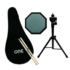 ONE 練習用鼓墊套組 實用型 02-G, 灰色, 1套