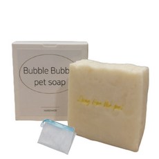 bubble bubble 寵物皂+收納網, 100克, 1個