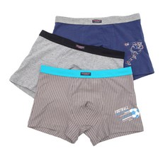 Toughguy 3 件套男孩軟棉內褲