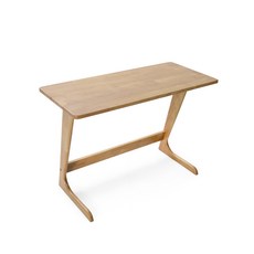 實木邊桌 870 x 400 x 600 mm, 自然色