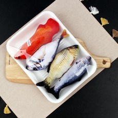 Bellpet 貓薄荷魚釀金魚 + 三文魚 + 醃魚 + 紅龍魚套組, 混色, 1套