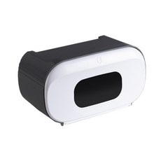 圓形衛生紙收納盒, 單一顏色, 1個