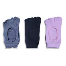 ACO防滑全腳掌瑜珈襪 3雙組