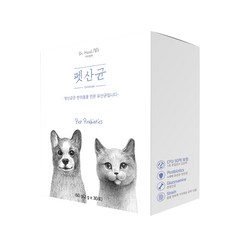 닥터힐펫 반려동물 영양제, 장건강/유산균, 1개, 30회분