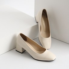 JACK&JILL 基本款厚底高跟鞋 JA1109