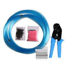 DCAPS Presser + Homebrew Rig Set 藍色, 支線_透明20號線