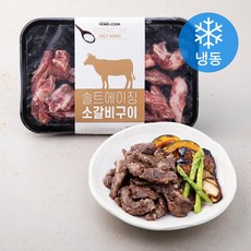 홈스쿡 솔트에이징 소갈비살구이 (냉동), 1팩, 600g