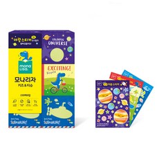 mona LIsa 孩童學習用自然紙漿雙層衛生紙 230張 6包+螢光貼紙組, 1組