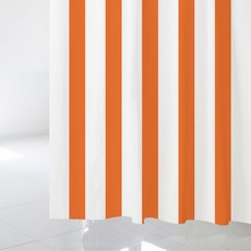 浴簾 sc81+塑膠掛鉤 12入+掛桿 白色組合, 混色