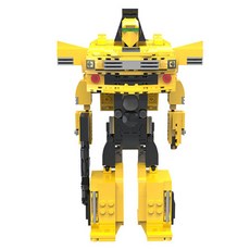 COGO 2合1 大黃蜂機器人 變形 樂高相容積木 14859, 混合顏色, 1個