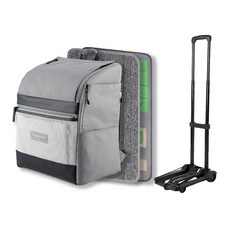 Louis Camon寵物外出包+嗅覺訓練墊+行李推車+貓抓墊, 灰色