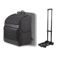 Louis Camon寵物外出包+推車+抓板墊, 黑色