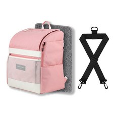 Louis Camong寵物外出包+汽車座椅束帶+貓抓墊, 粉色的