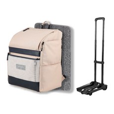 Louis Camon寵物外出包+推車+抓板墊, 淺褐色