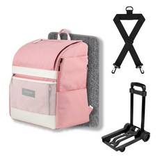 Louis Camon寵物外出包+汽車座椅織帶+推車+抓板墊, 粉色的