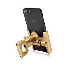 多功能自行車智慧手機支架, 金子, 1個