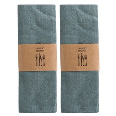 RUIER HOME 居家日常餐墊 2入, 綠色, 42 x 30 cm, 2個